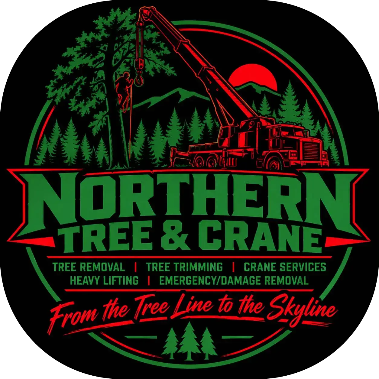 Northern Tree & Crane Logo